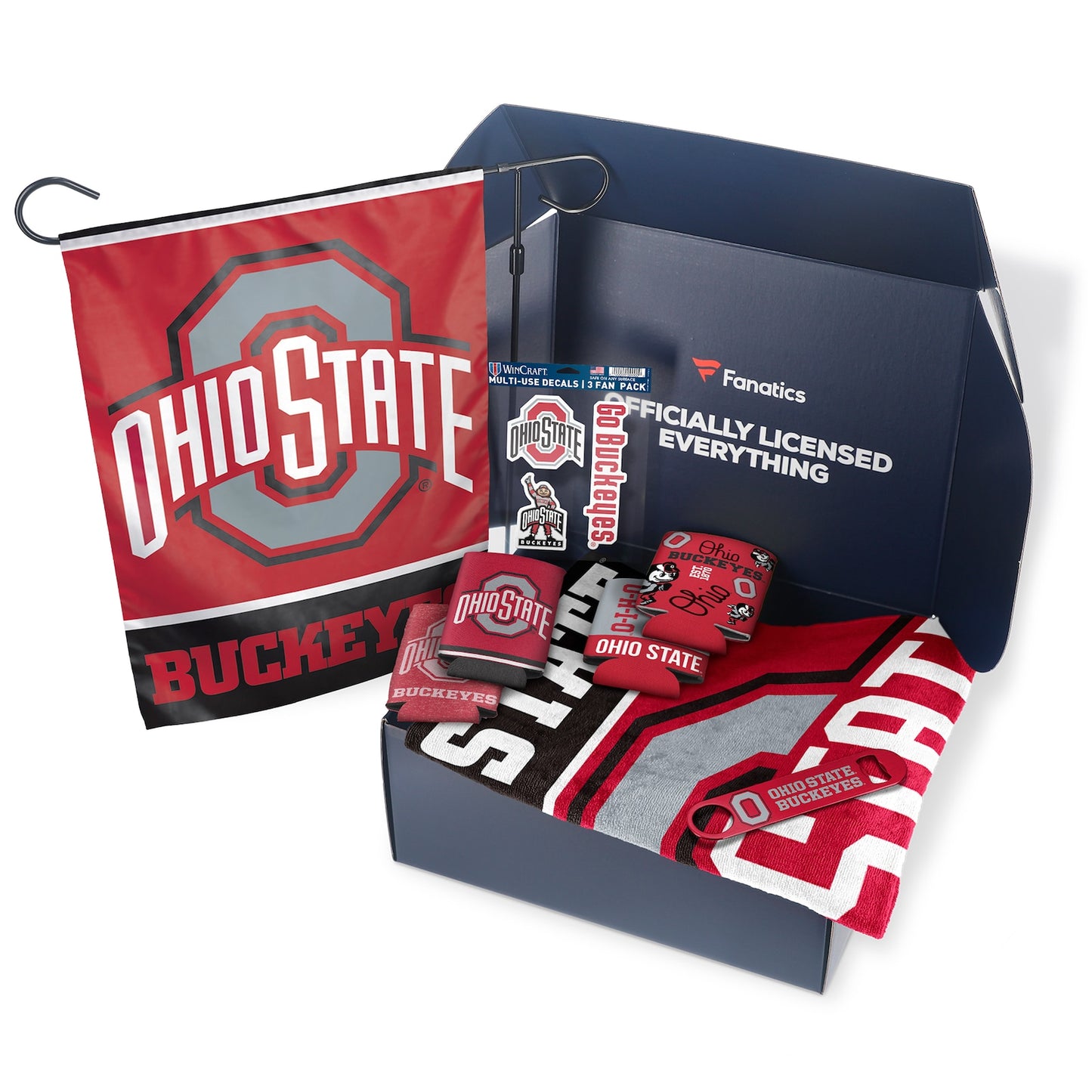 Fanatics Ohio State Buckeyes Tailgate Game Day Essentials Gift Box Fanatics