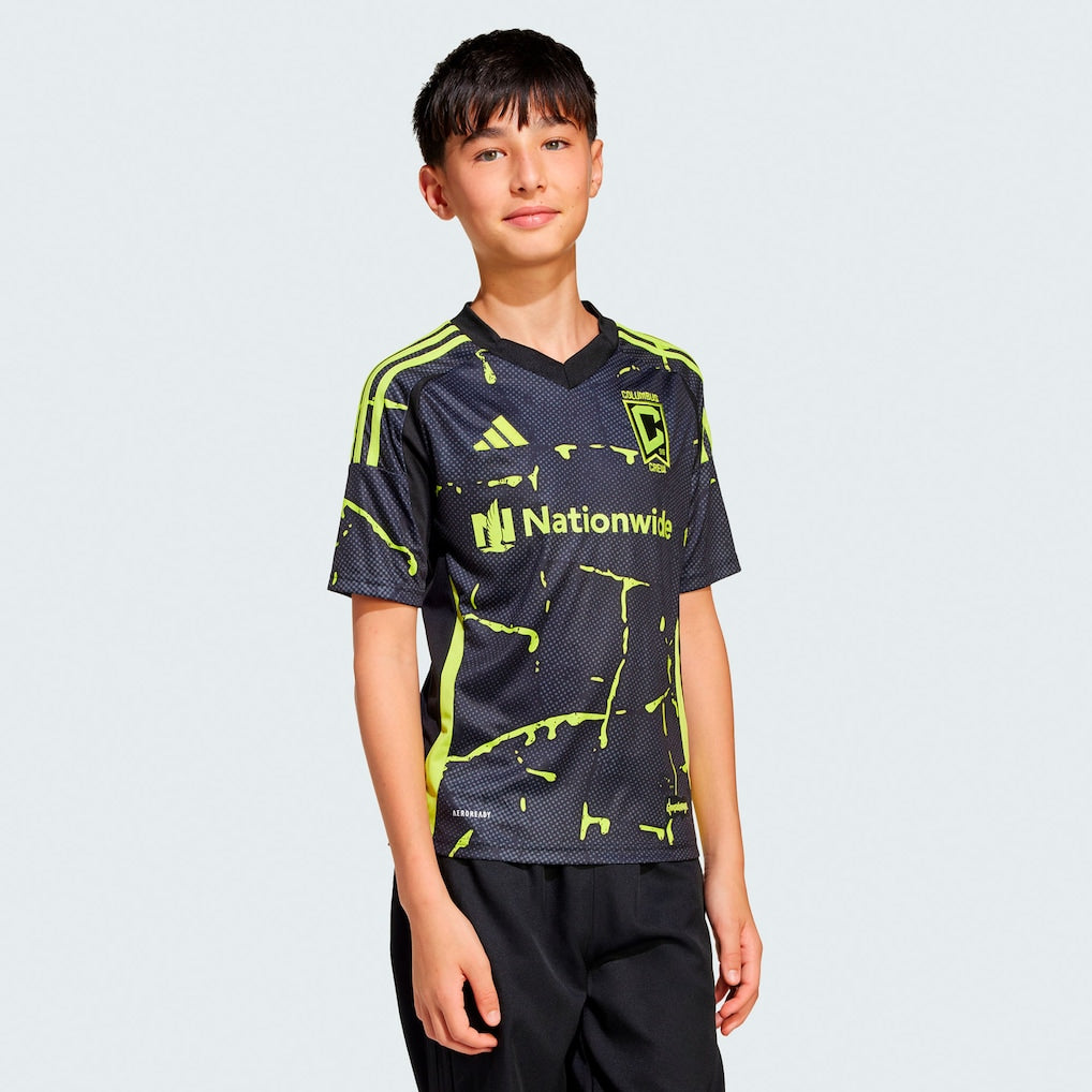 Columbus Crew adidas Youth 2025 The Goosebumps Kit Replica Jersey - Black adidas