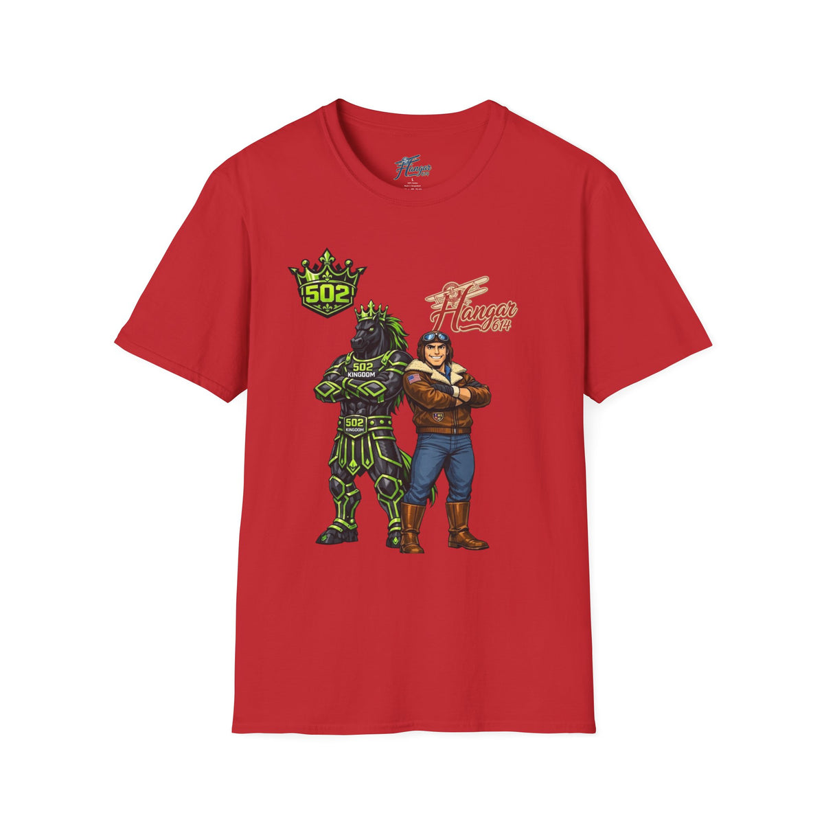Red Hangar 614 x 502 Kingdom Punch & Pie Tee — front product view