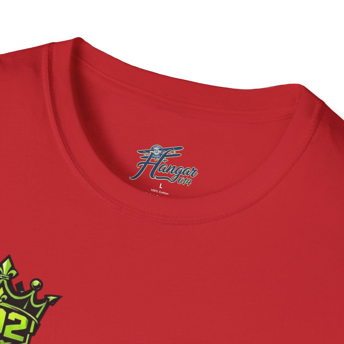 Red Hangar 614 x 502 Kingdom Punch & Pie Tee — back model view