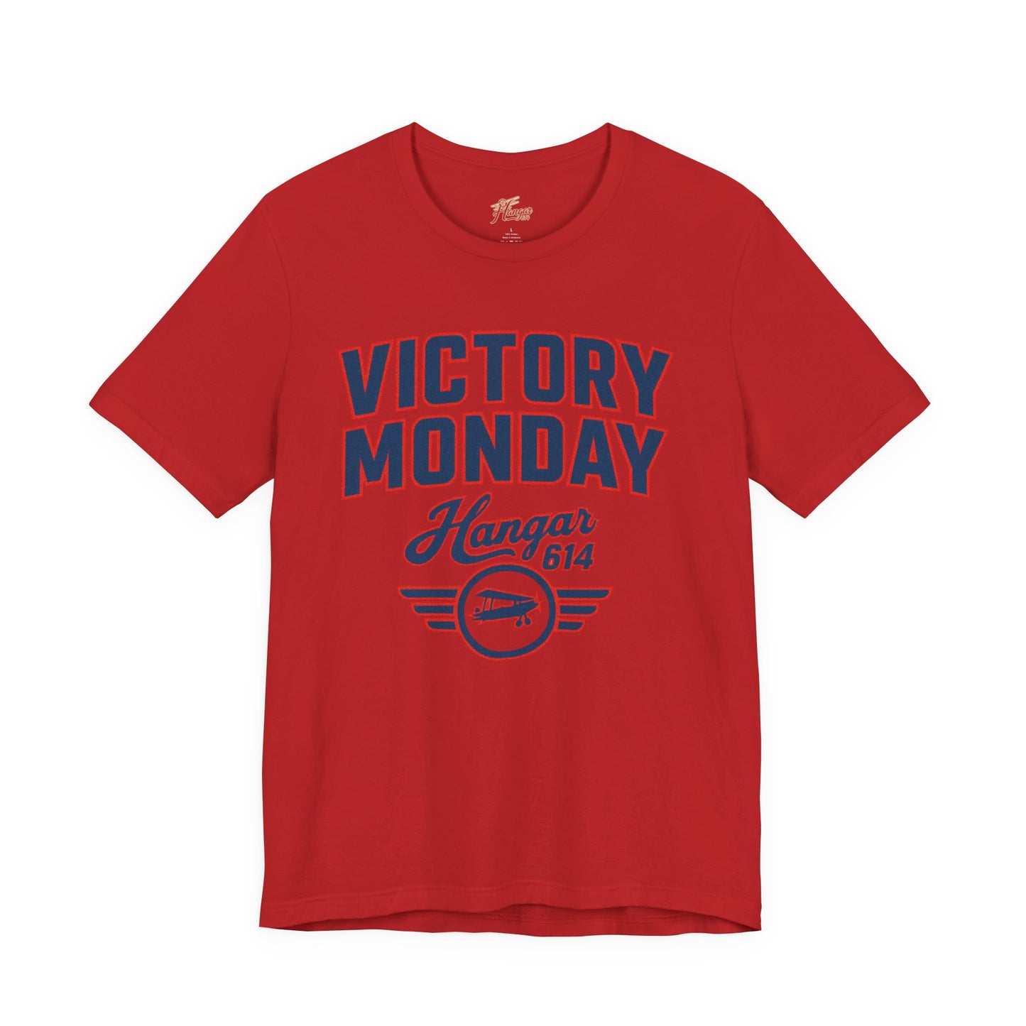 Red Victory Monday Tee — product view