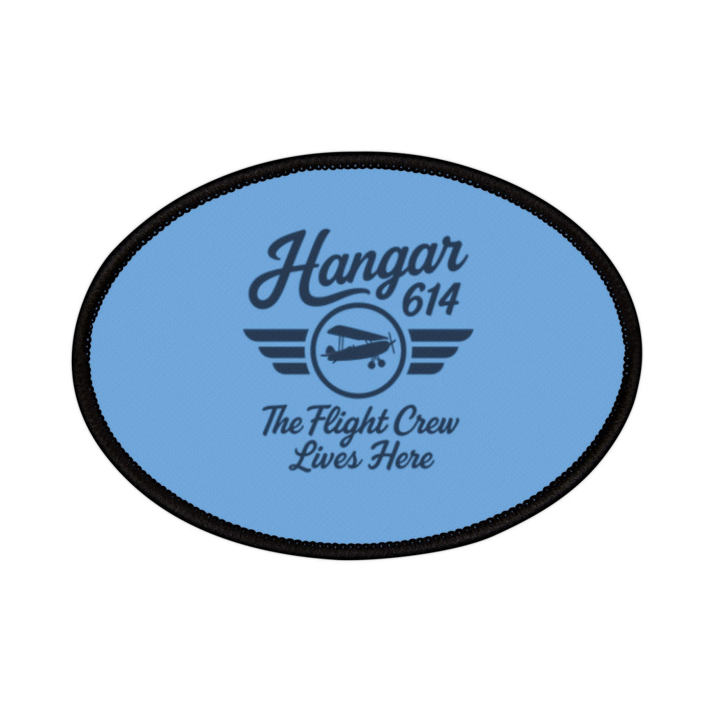 "Hangar 614" Iron-On Patch Printify