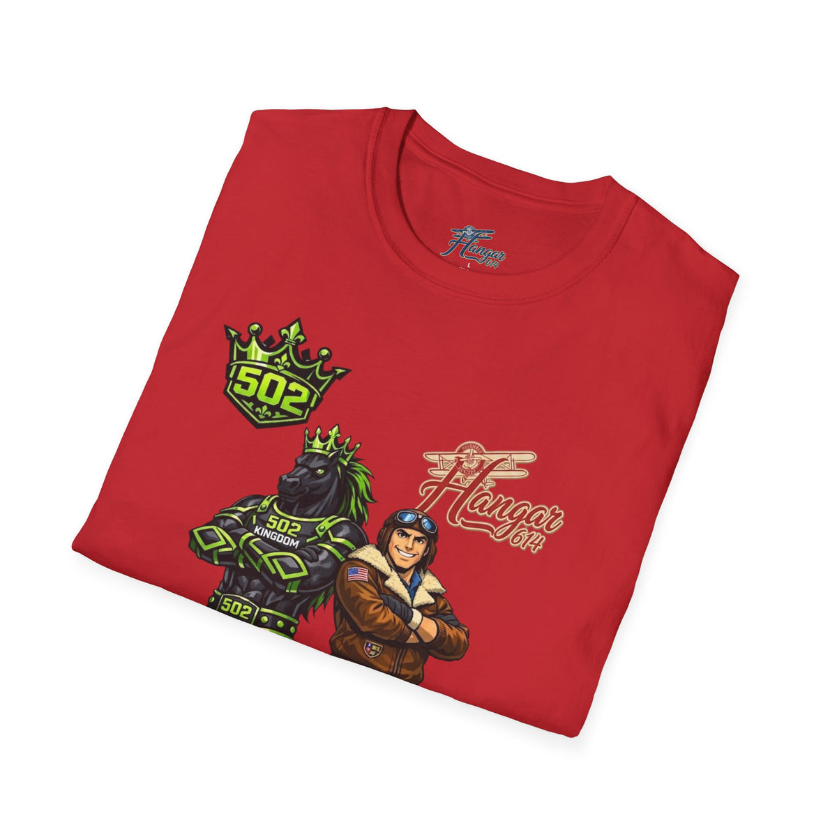 Red Hangar 614 x 502 Kingdom Punch & Pie Tee — back product view