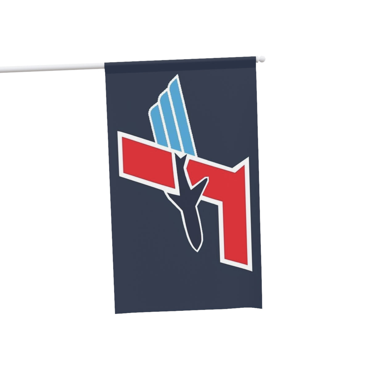 Flightdecke Outdoor Flag — flagpole view