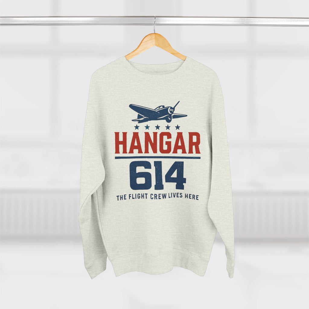 Hangar 614 Retro Crew Sweatshirt
