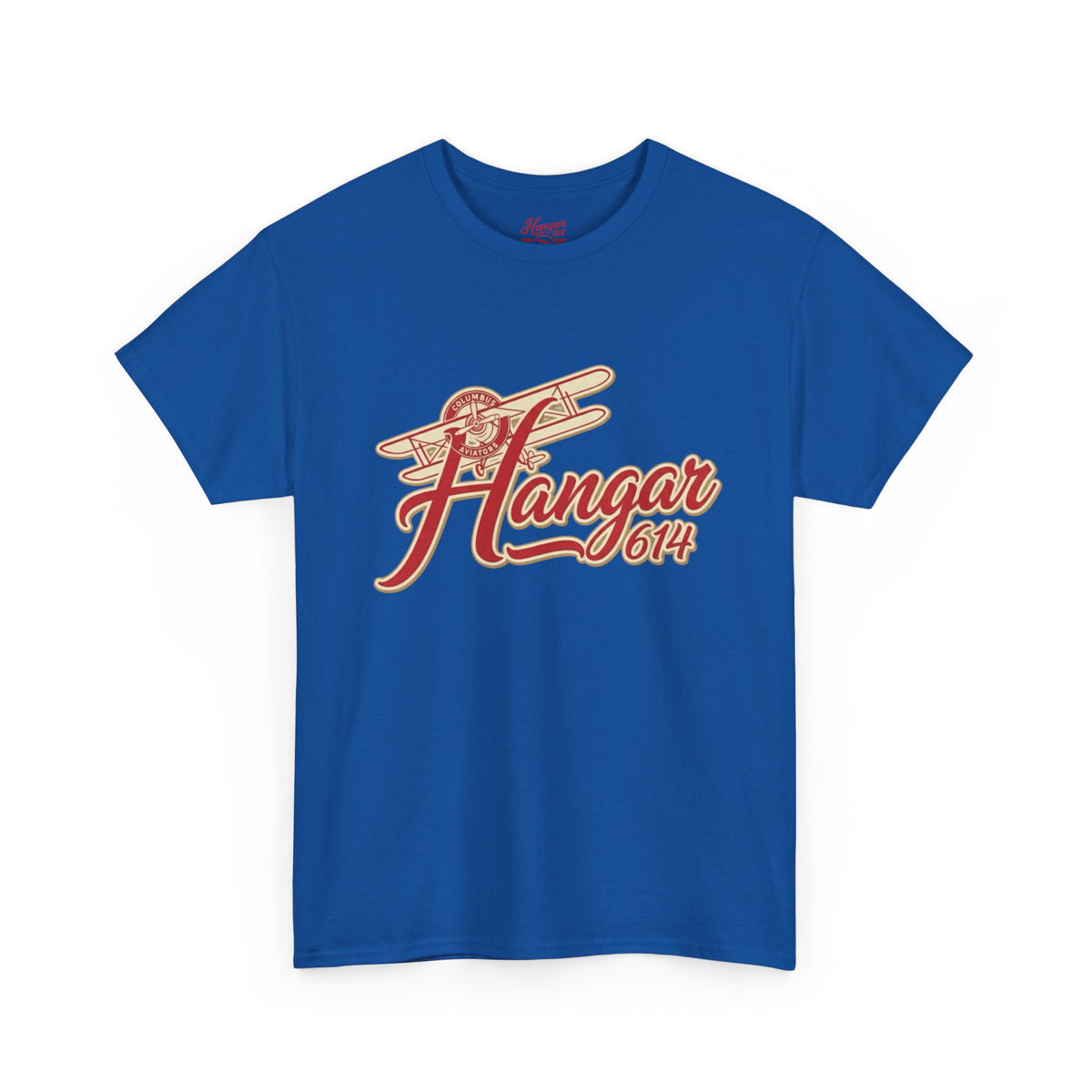 Royal Vintage Flight Crew T-shirt shown from the front