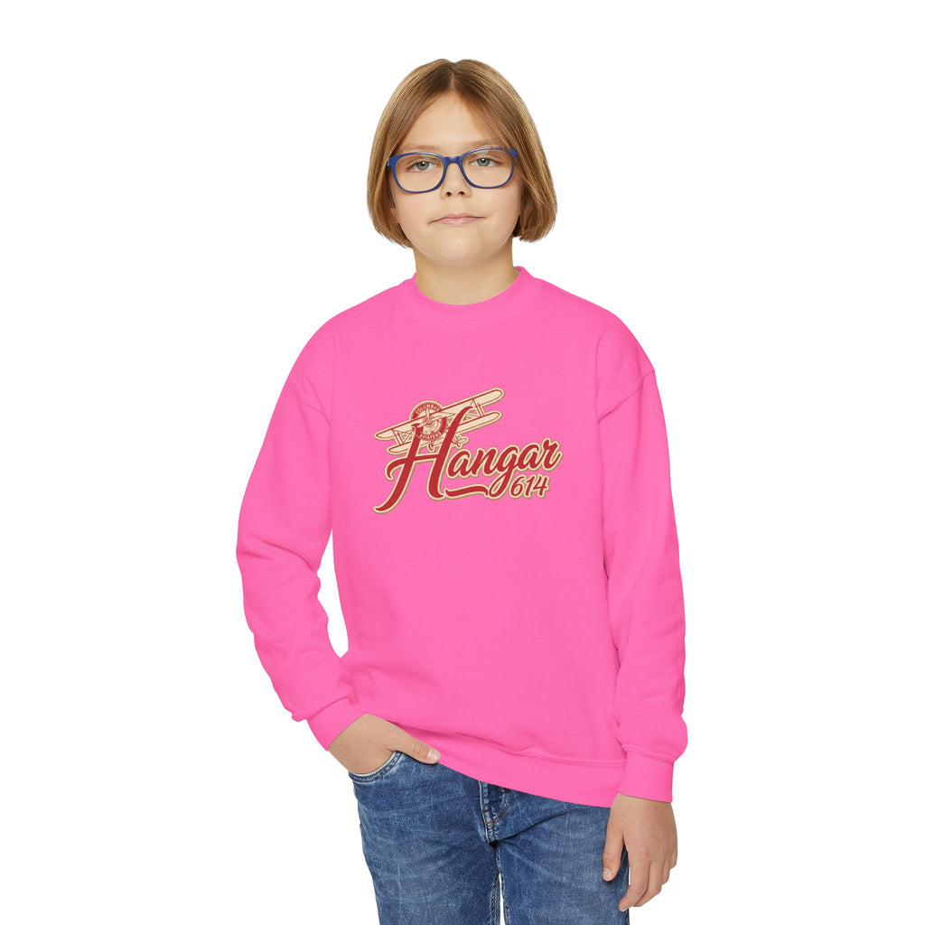 Hangar 614 Youth Crew Sweatshirt