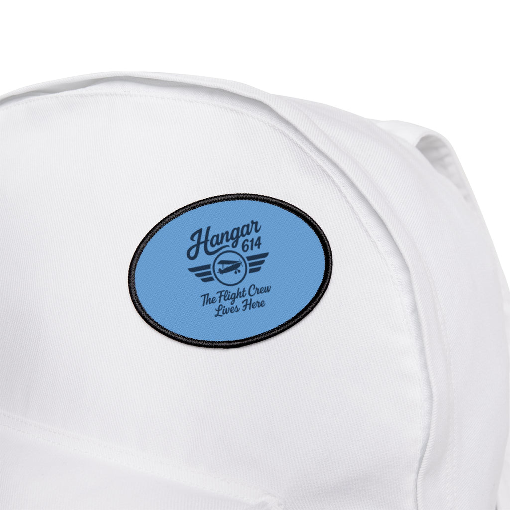 "Hangar 614" Iron-On Patch Printify