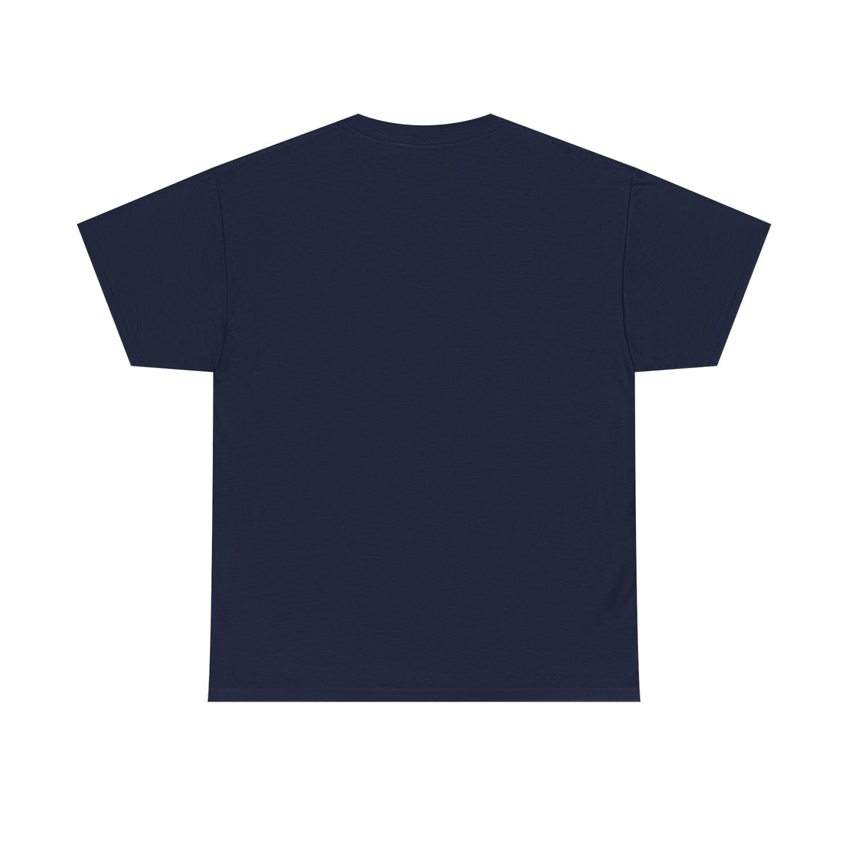 Back of navy Vintage Flight Crew T-shirt
