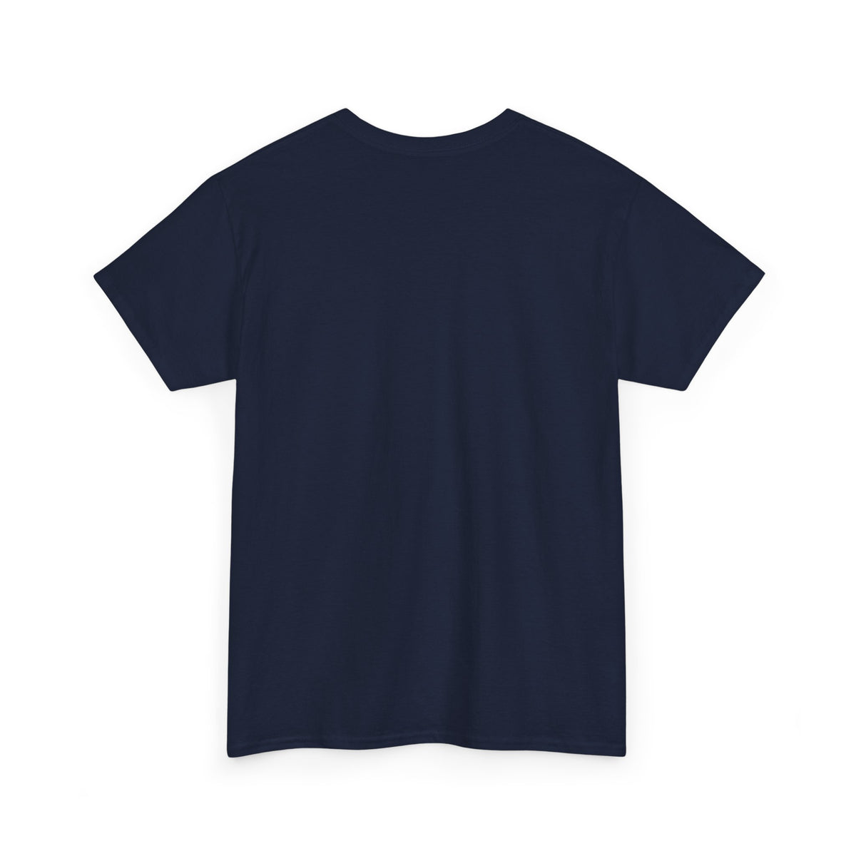 Navy Vintage Flight Crew T-shirt shown from the back