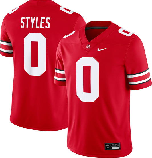 Sonny Styles Ohio State Buckeyes Nike scarlet game jersey