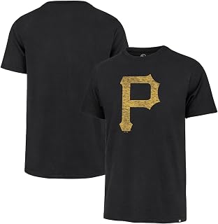 Pittsburgh Pirates distressed logo men's short-sleeve T-shirt