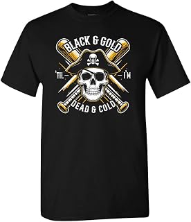 Pittsburgh baseball city colors men's short-sleeve T-shirt