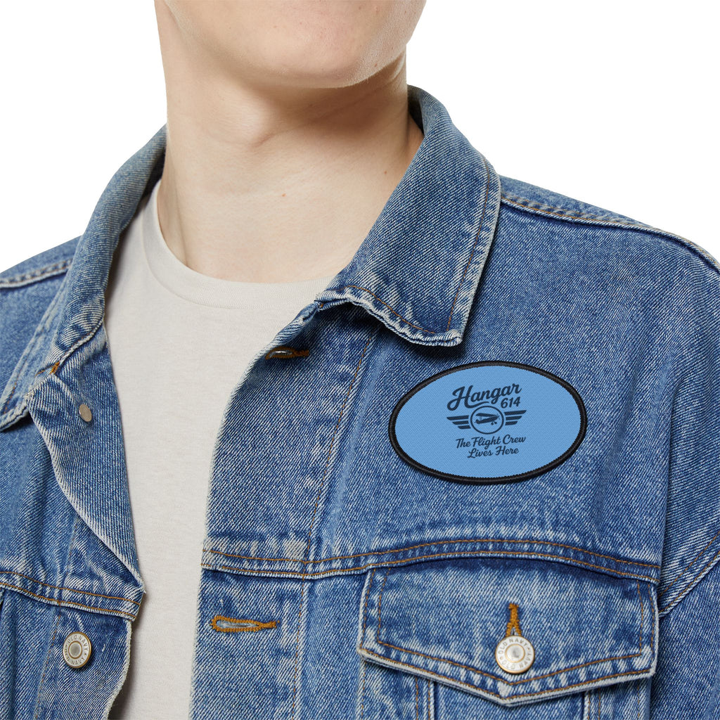 "Hangar 614" Iron-On Patch Printify