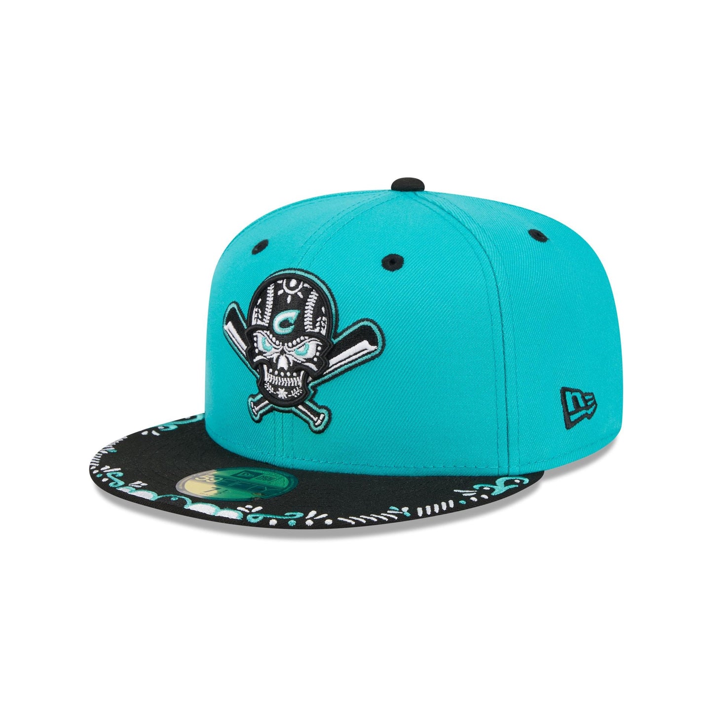 Columbus Clippers New Era 2026 Copa De La Diversion 59FIFTY Fitted Hat - Light Blue/Black