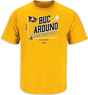 BUC Around Pittsburgh baseball men's short-sleeve T-shirt