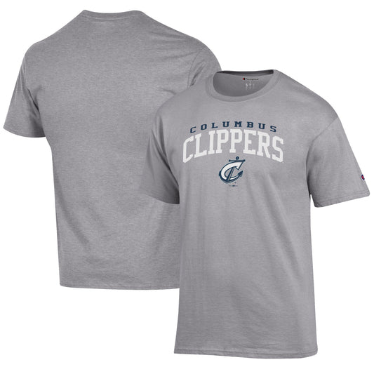 Columbus Clippers Champion Jersey T-Shirt - Gray Champion