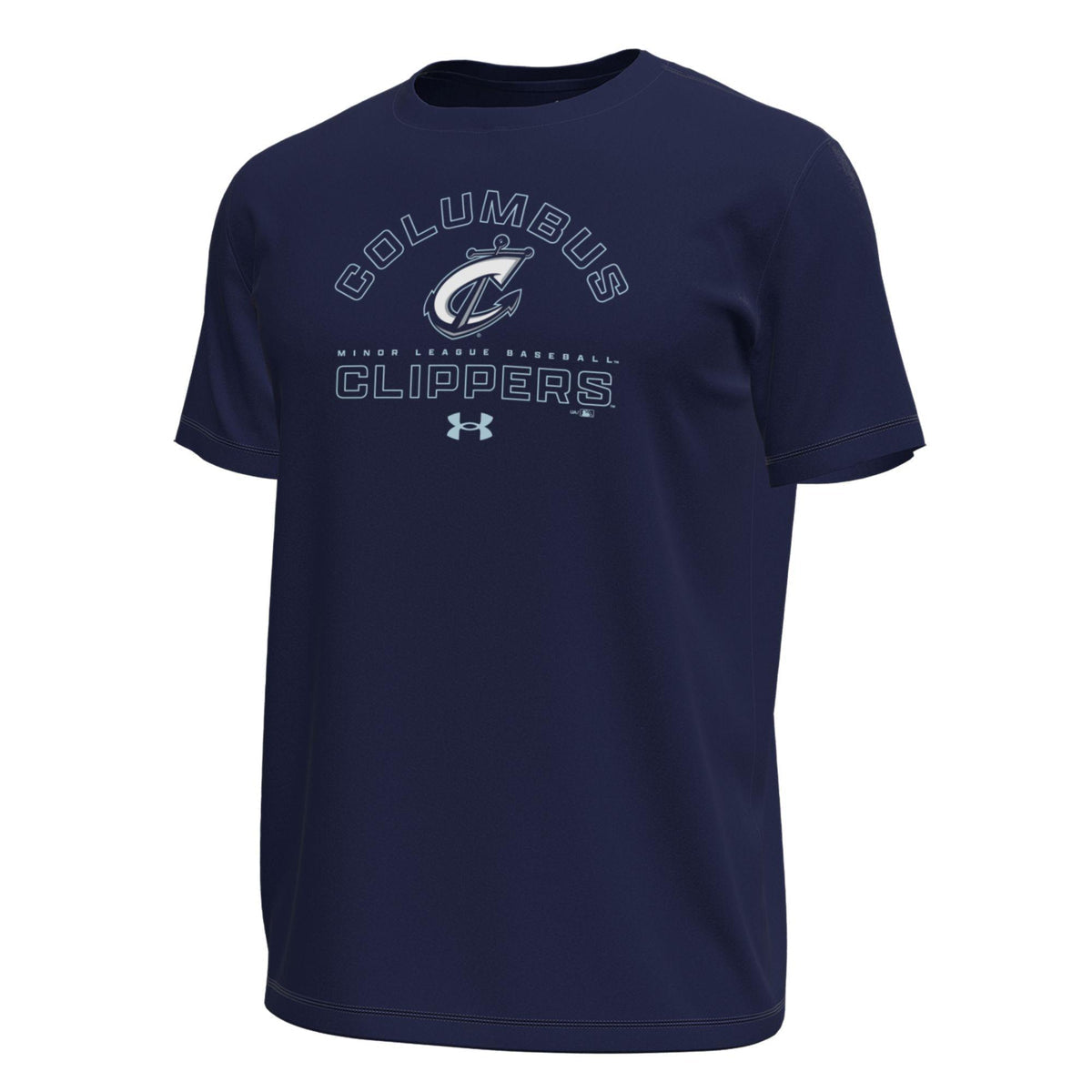 Columbus Clippers Under Armour Performance T-Shirt - Navy