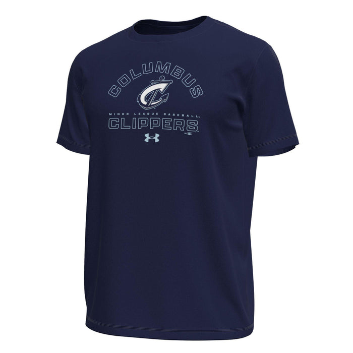 Columbus Clippers Under Armour Performance T-Shirt - Navy