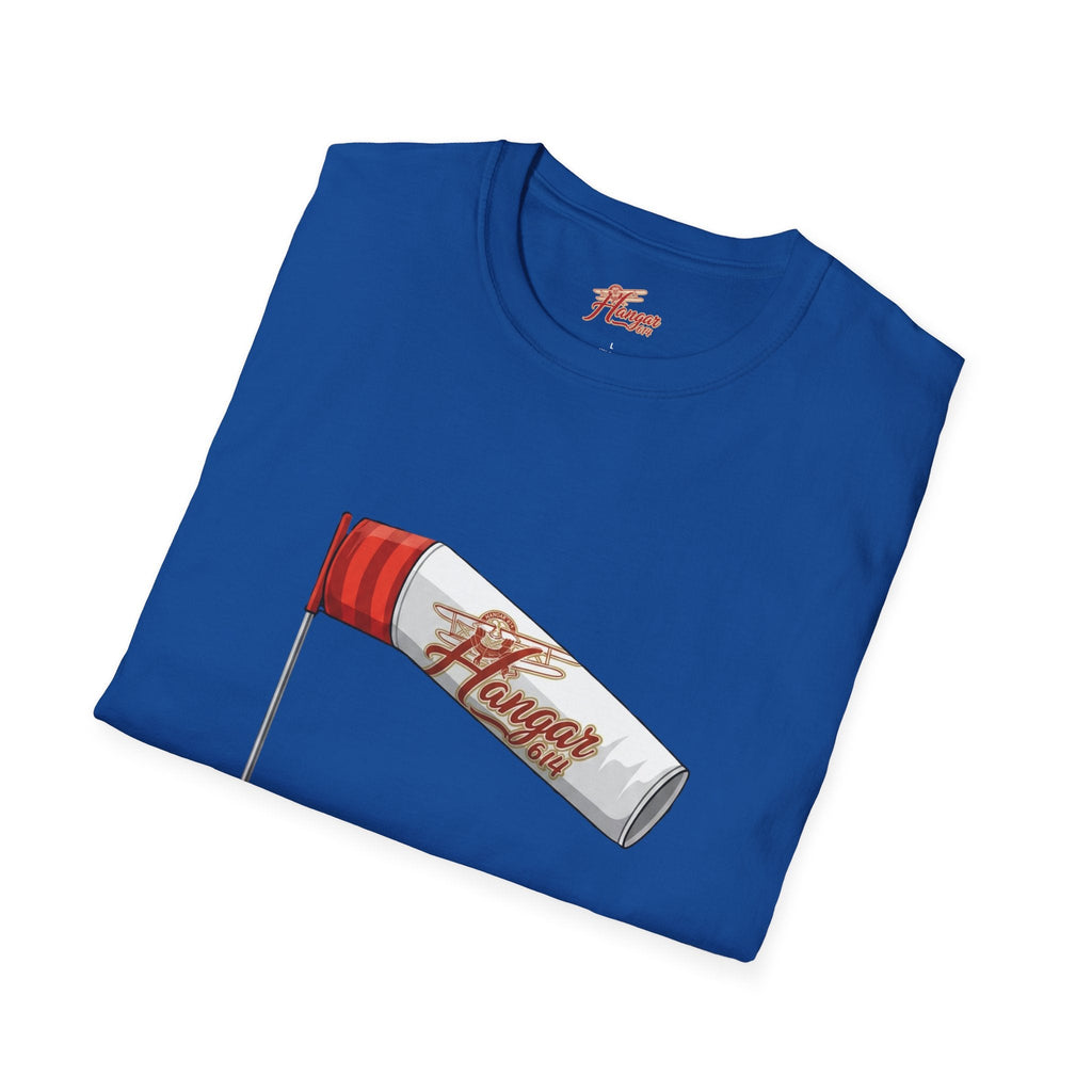 Columbus Aviators 'The Flight Crew Lives Here' T-Shirt — Hangar 614 Windsock Tee - Hangar 614