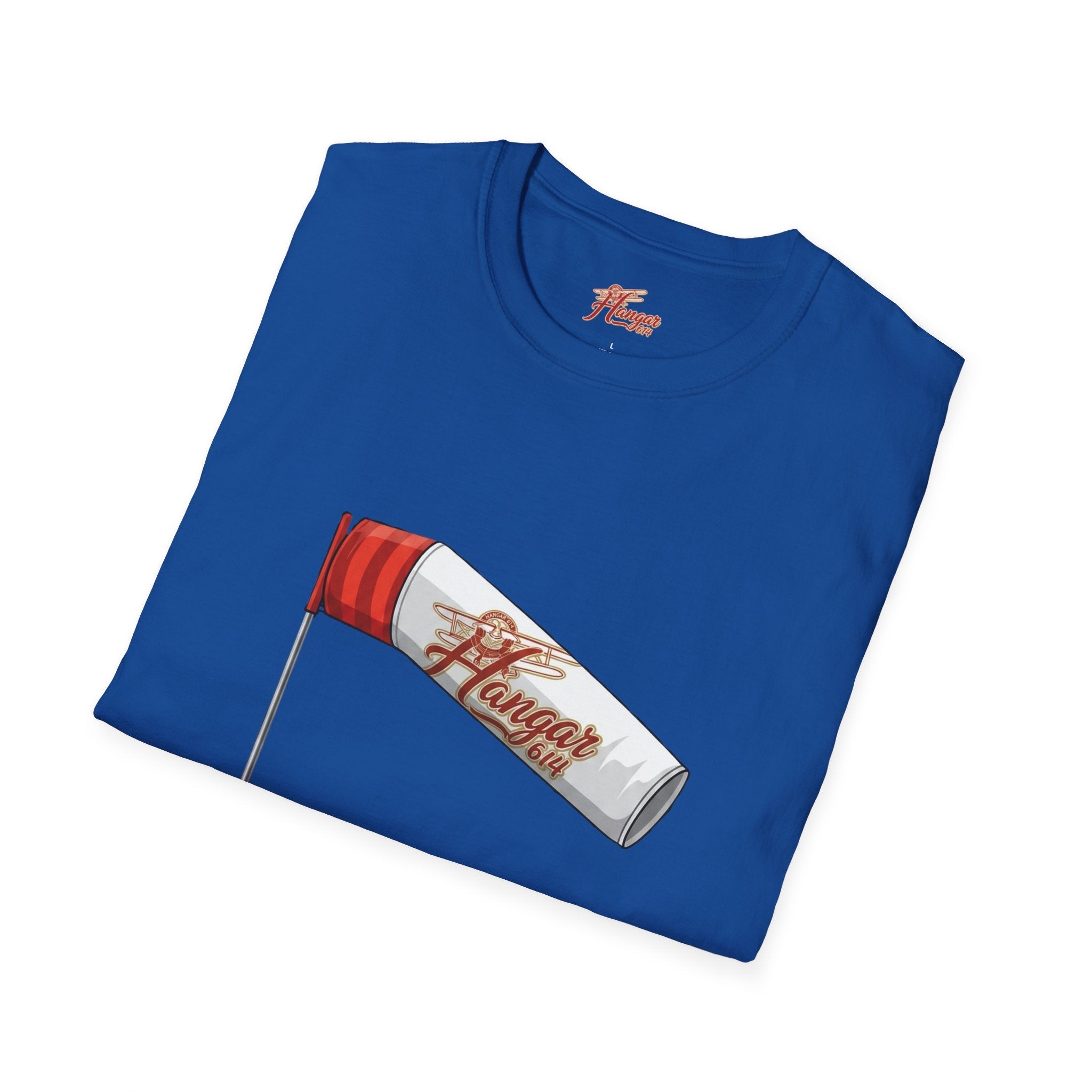 Columbus Aviators 'The Flight Crew Lives Here' T-Shirt — Hangar 614 Windsock Tee - Hangar 614