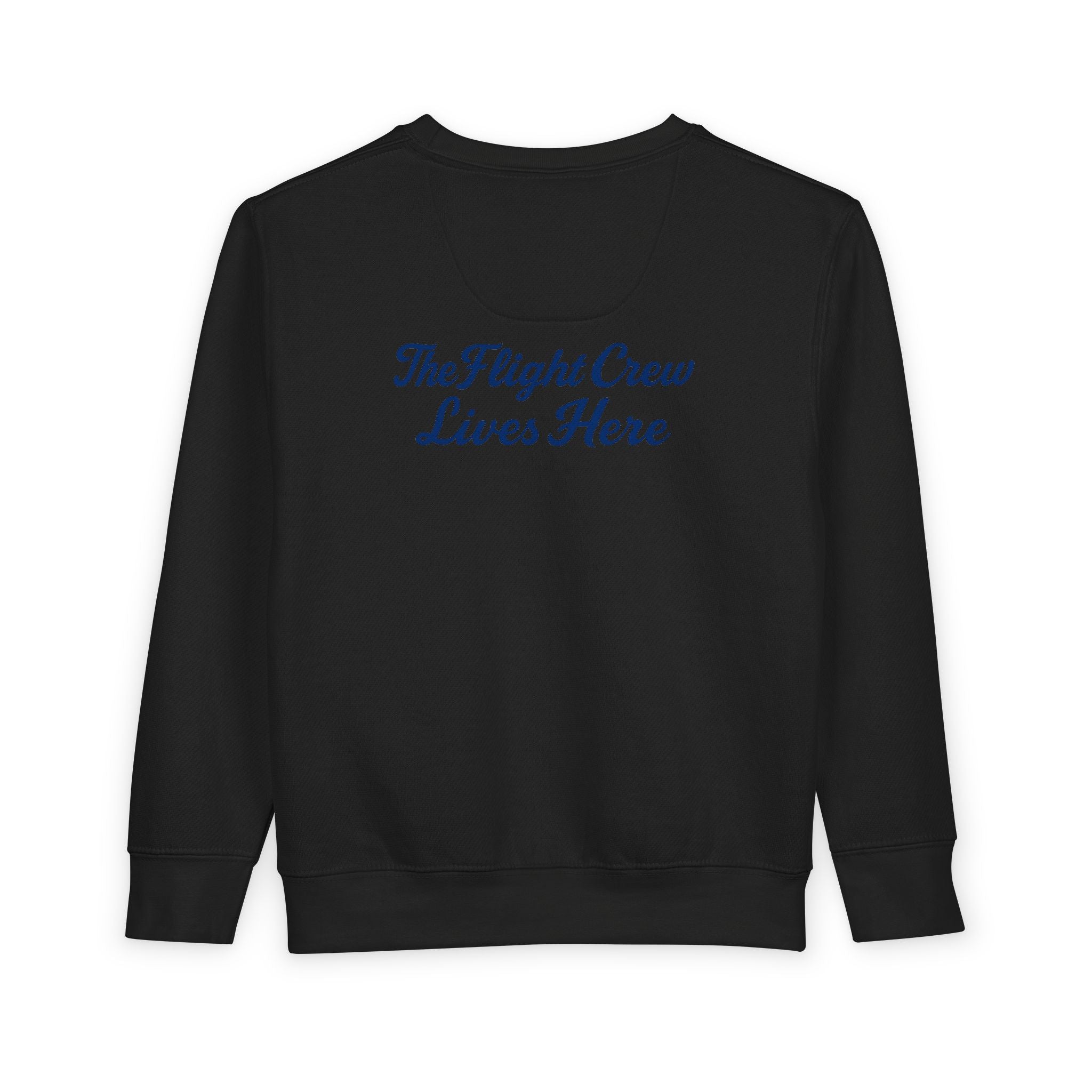 Flight Crew Toddler Sweatshirt - Perfect for Little Pilots, Flight Crew Kids, Aviation Lovers, Sky - High Adventures, Airplane Theme Gifts - Hangar 614