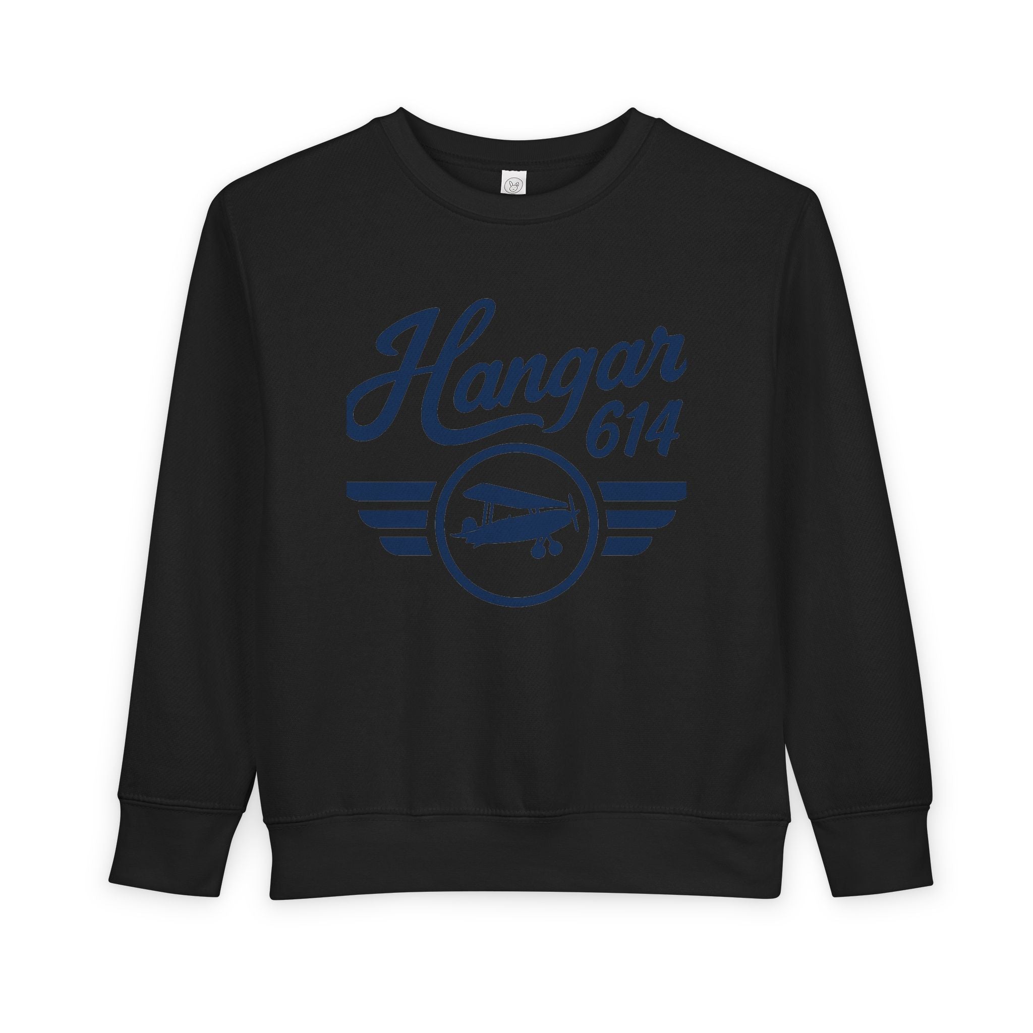 Flight Crew Toddler Sweatshirt - Perfect for Little Pilots, Flight Crew Kids, Aviation Lovers, Sky - High Adventures, Airplane Theme Gifts - Hangar 614