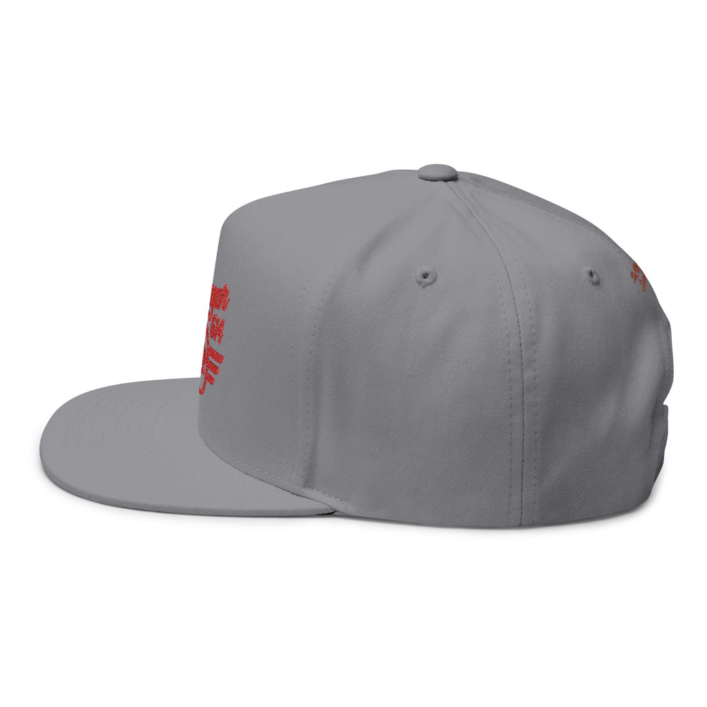 Hangar 614 Embroidered Flat Bill Cap — Vintage Airplane Logo Snapback - Hangar 614