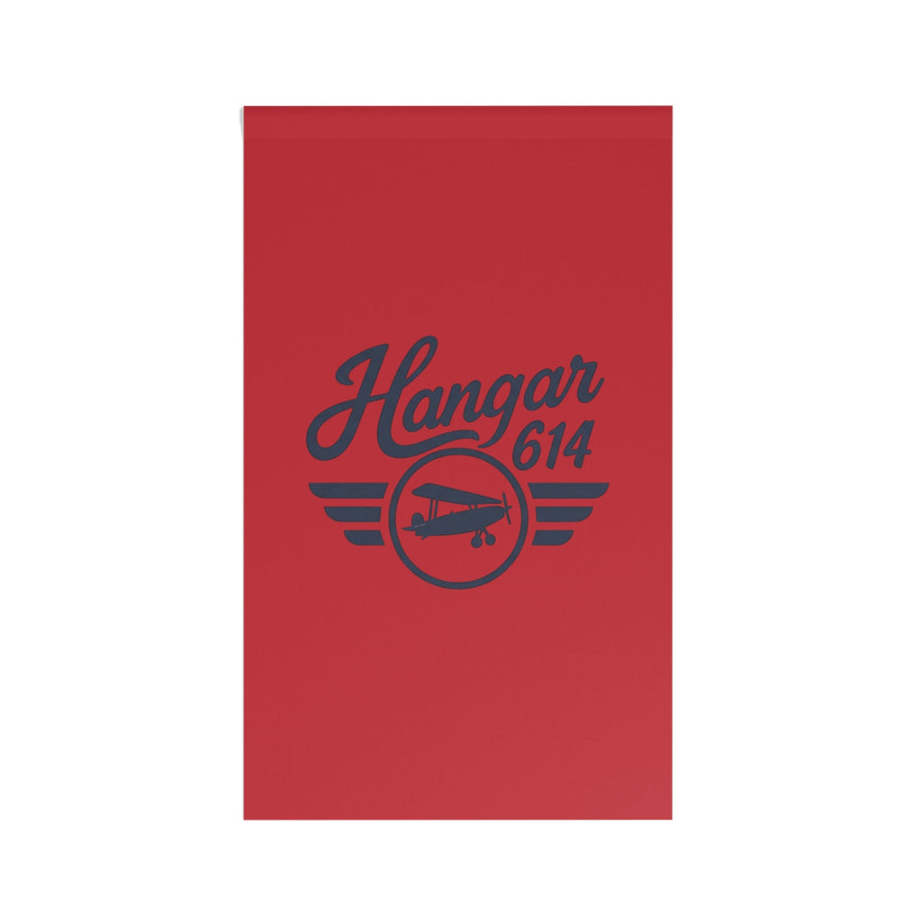 House Banner - Hangar 614 Vintage Airplane Garden Flag - Hangar 614