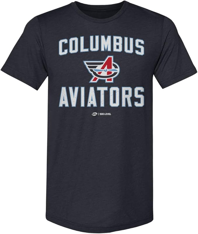 500 LEVEL Columbus Aviators Team Home Men's Premium T-Shirt 500 Level