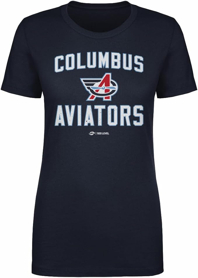 500 LEVEL Columbus Aviators Team Home Women's T-Shirt 500 Level