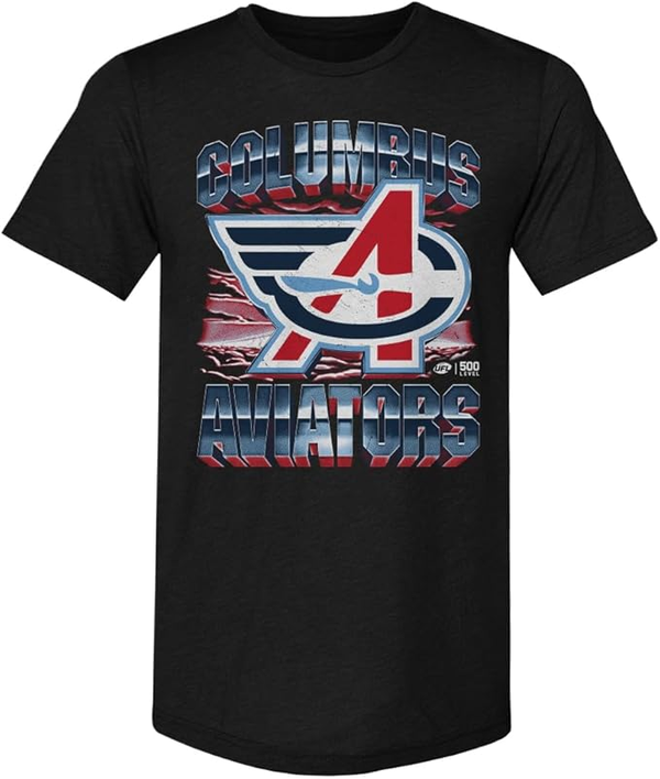 500 LEVEL Columbus Aviators Vintage Men's Premium T-Shirt 500 Level
