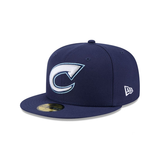 Columbus Clippers New Era Authentic Collection 59FIFTY Fitted Hat - Navy New Era
