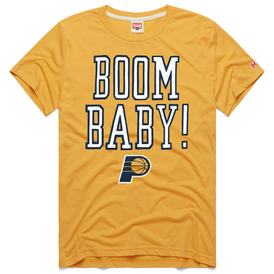 Indiana Pacers Homage Boom Baby Tri-Blend T-Shirt