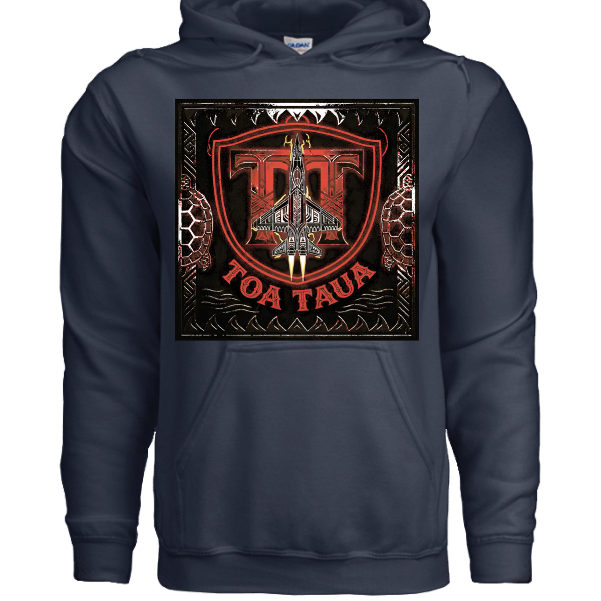 Navy Ground Crew Hoodie — product view