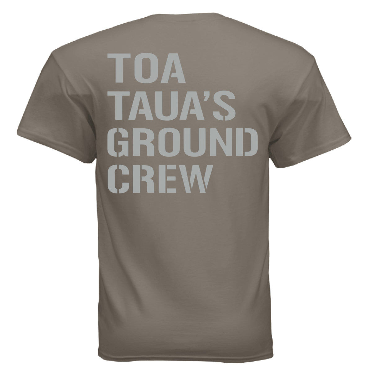 Graphite Heather Toa Taua Chest Patch Tee — view 6