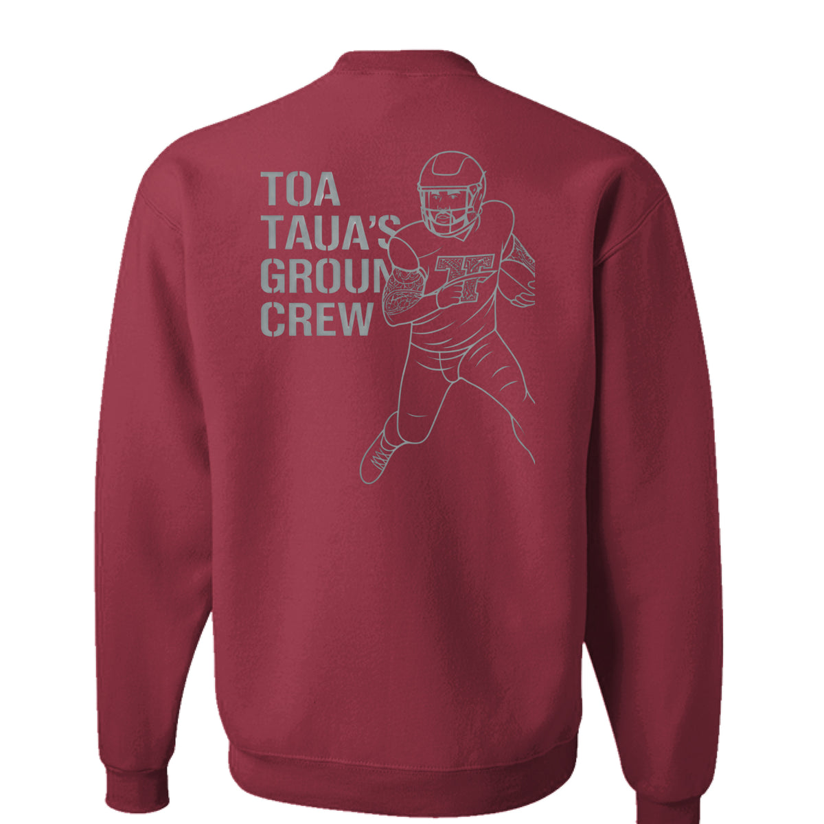 Kelly Toa Taua Crewneck — lifestyle view