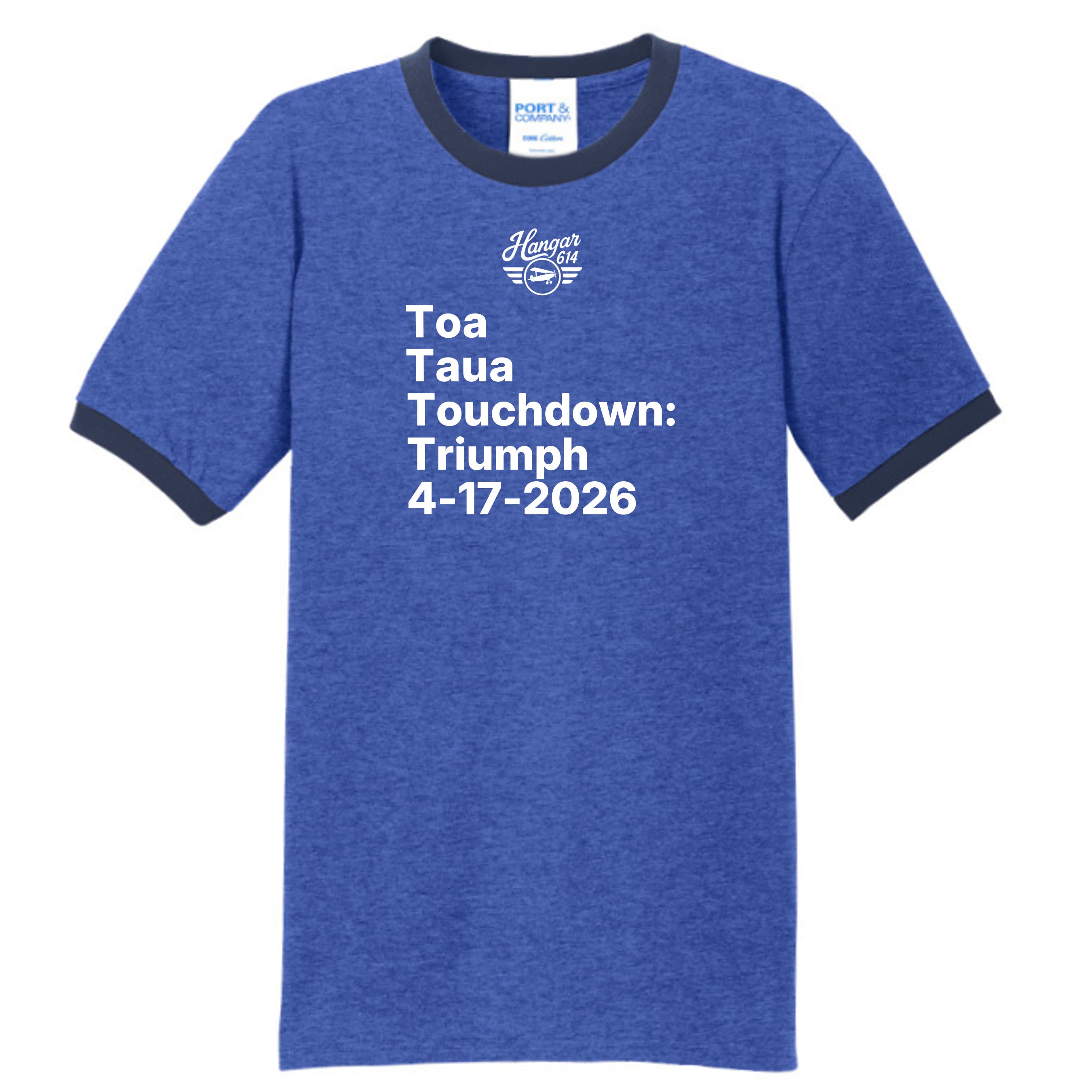 Heather Royal/ Navy - PC54R - FRONT